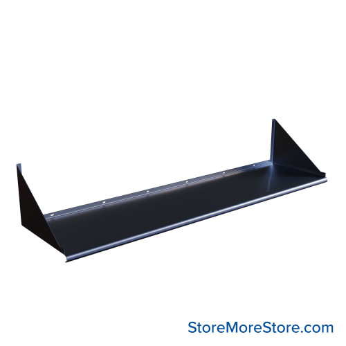 Stainless Steel Wall Shelves, 60" W x 15" D